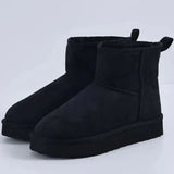 Amara | Bota Clássica Feminina de Inverno com Forro Peludo Interior