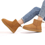 Amara | Bota Clássica Feminina de Inverno com Forro Peludo Interior