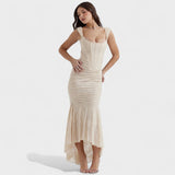Cesca - Vestido de silhueta escultural