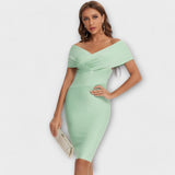 Lara| Mini vestido elegante com decote em V