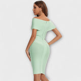 Lara| Mini vestido elegante com decote em V