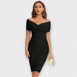 Lara| Mini vestido elegante com decote em V