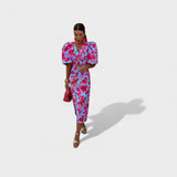Lily - Vestido Fuego Tropical