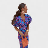 Lily - Vestido Fuego Tropical
