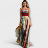 Lise - Vestido comprido sem alças