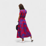 Vestido Lírio Rosa - Estilo Boho Chic